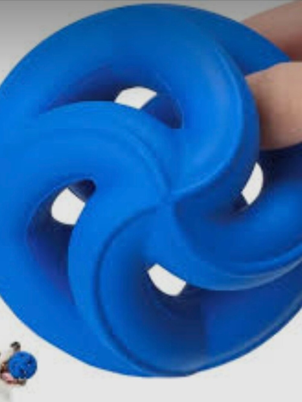 New Knot So Easy Ball by Meaty Licks, Blue